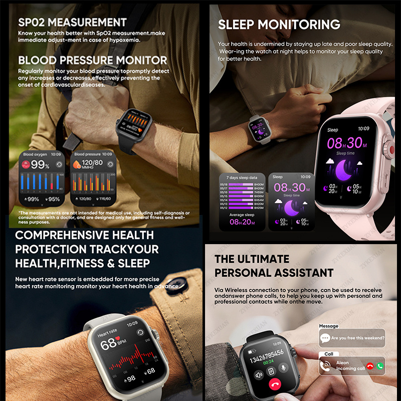 ساعة Ultra K62 للرجال والنساء  - مراجعة Smartwatch Professional Watches For Men وسعره