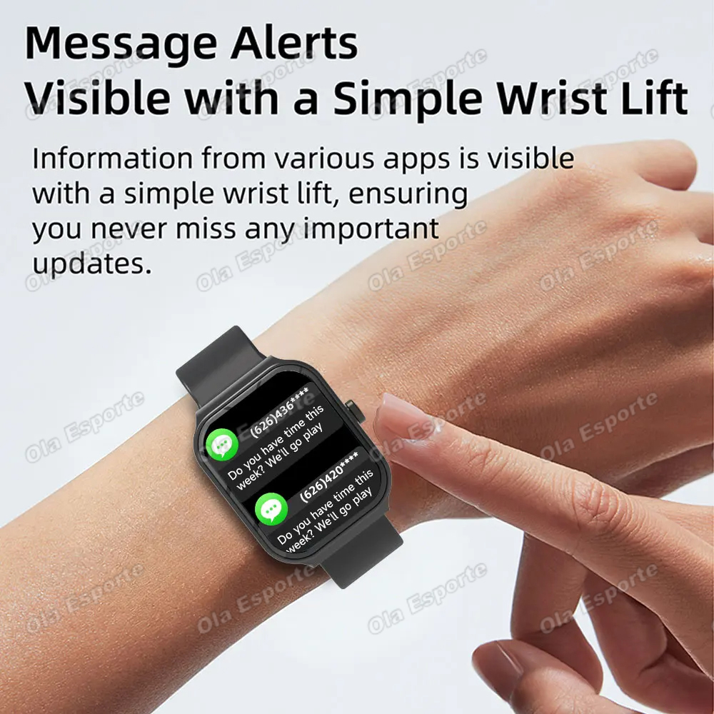 ساعة ذكية بلس للرجال والنساء م - مراجعة Smartwatch Digital Watches For Men وسعره