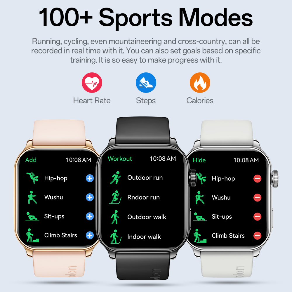 ساعة ذكية Aolon GTS3 بشاشة AMO - مراجعة Smartwatch Watch Whatsapp وسعره