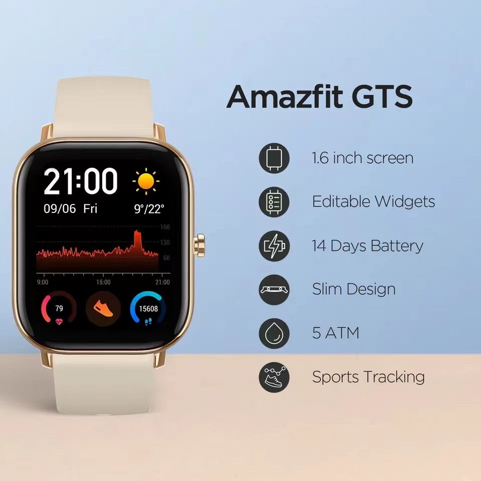 ساعة أمازفيت جي تي إس الذكية ل - مراجعة Smartwatch Refurbished Watches وسعره