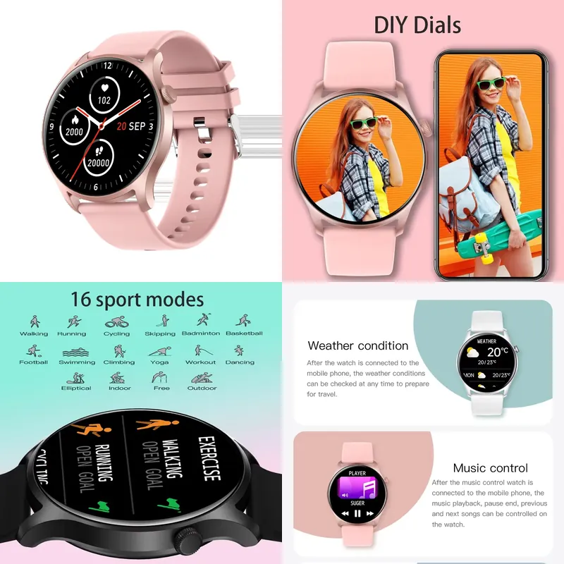ساعة ذكية SENBONO MAX8 للرجال  - مراجعة Watch Smart Smartwatch وسعره