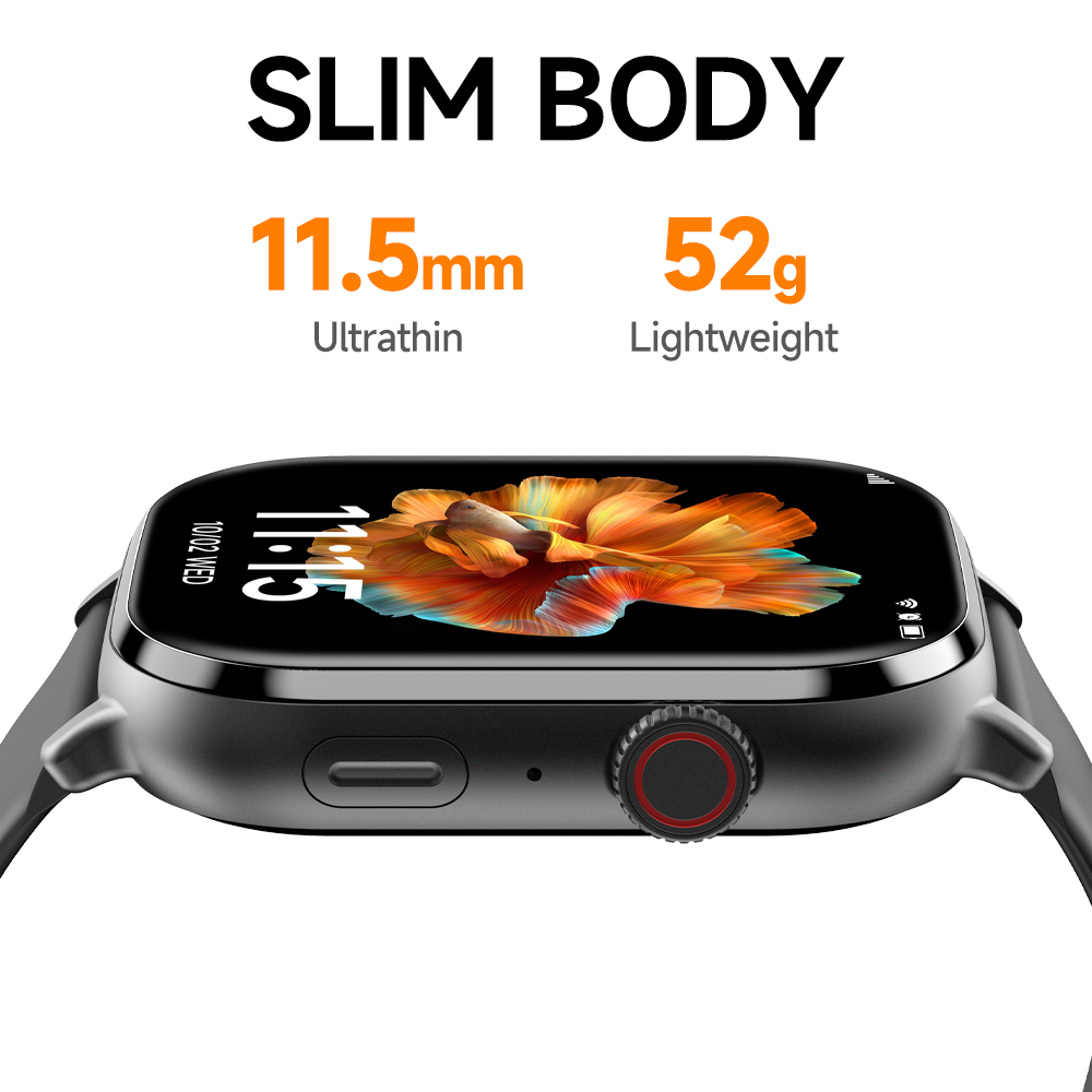 ساعة ذكية VP69 5G LTE بشاشة AM - مراجعة Smartwatch Watch Whatsapp وسعره