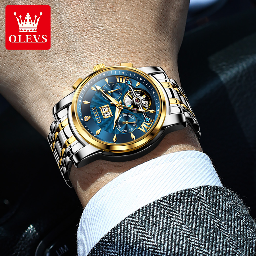 ساعات رجالية OLEVS فاخرة عصرية - مراجعة Anti-Magnetic Watch وسعره