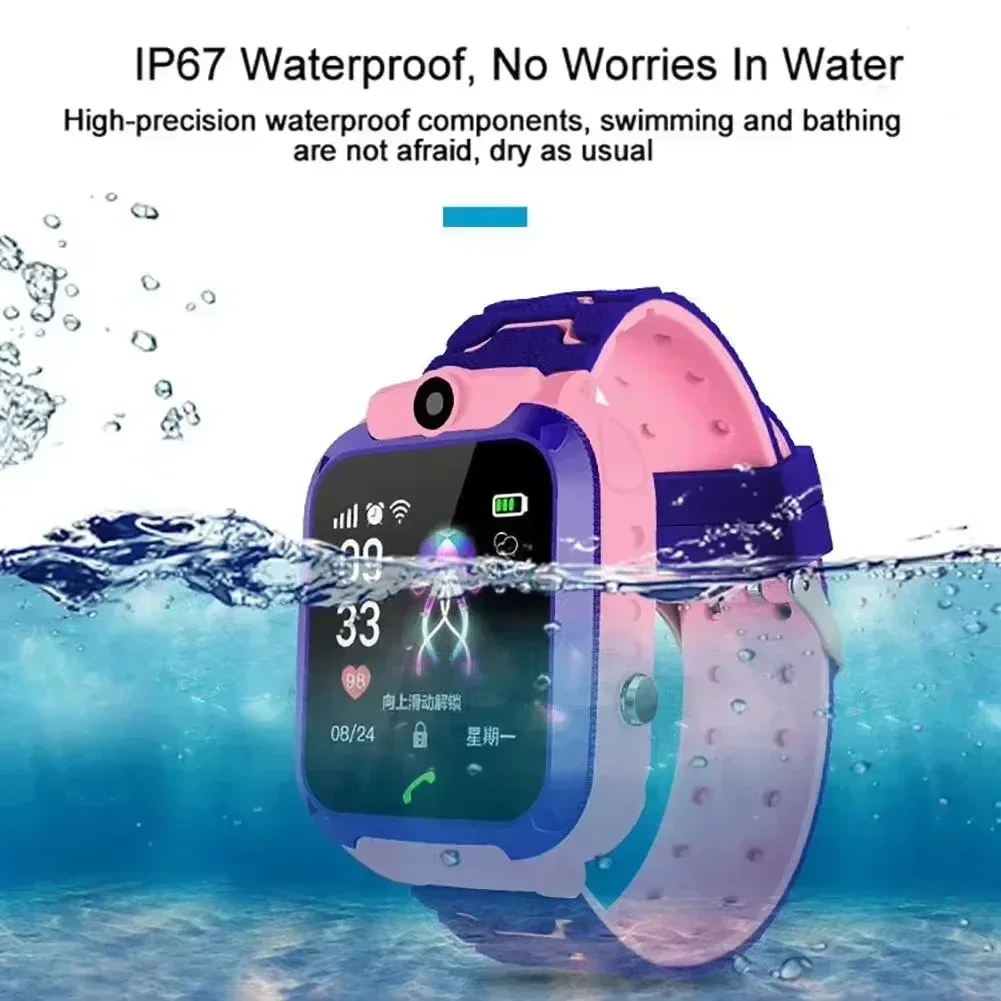 ساعة ذكية للأطفال من لينوفو بت - مراجعة Smartwatch Watches For Kid Boy Waterproof وسعره