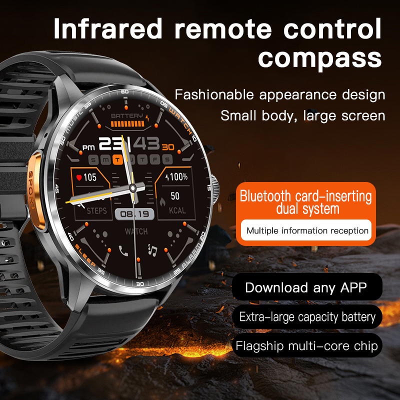 ساعة ذكية H100 بشاشة AMOLED كب - مراجعة Smartwatch Watch Whatsapp وسعره