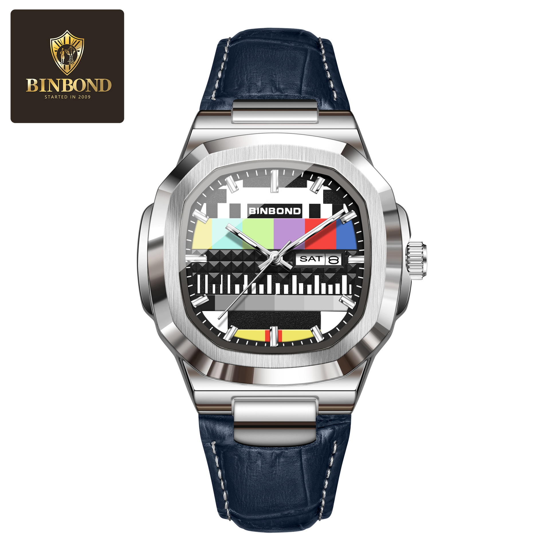 ساعة يد رجالية مربعة أصلية من  - مراجعة Smartwatch Square Watches For Men وسعره