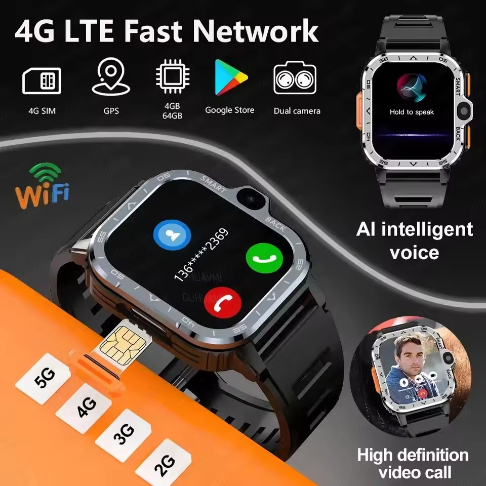 أندرويد واتساب الذكية 5G فيديو - مراجعة Smartwatch Watch Whatsapp وسعره