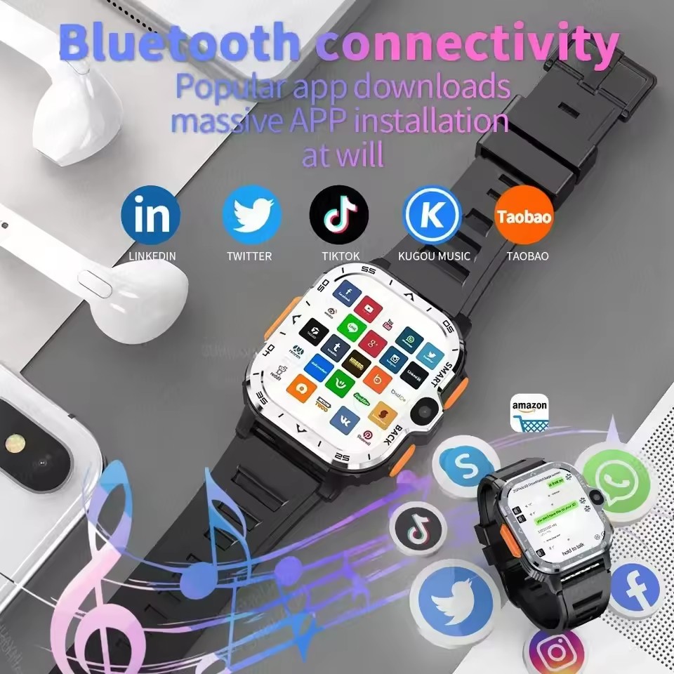 أندرويد واتساب الذكية 5G فيديو - مراجعة Smartwatch Watch Whatsapp وسعره